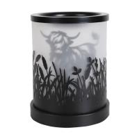 Aroma Black Highland Cow Electric Wax Melt Warmer Extra Image 1 Preview